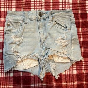 American Eagle Ne(x)t Level Stretch High Rise Jean Shorts